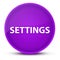 Settings luxurious glossy purple round button abstract
