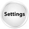 Settings premium white round button