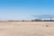 Settlement in front of the dunes of the Namib Desert on the eastern outskirts of Swakopmund