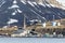 Settlement of Longyearbyen on Svalbard, Spitsbergen, Norway