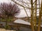 Seudre river near the town of Saujon in Charente maritime