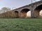 Seven arches railway bridge in Wolverton.