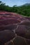 Seven Coloured Earth found in the Chamarel plain of Mauritius