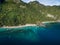 Seven Commandos Beach and Papaya Beach in El Nido, Palawan, Philippines. Tour A route and Place.