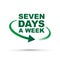 Seven days a week icon