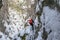 Seven Ladders Canyon Sapte Scari in Piatra Mare mountains, Romania