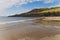 Seven Mile beach a pristine golden sand beach just outside of the city of Hobart in Tasmania, Australia