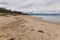 Seven Mile beach a pristine golden sand beach just outside of the city of Hobart in Tasmania, Australia