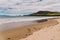 Seven Mile beach a pristine golden sand beach just outside of the city of Hobart in Tasmania, Australia