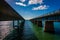 The Seven Mile Bridge, on Overseas Highway in Marathon, Florida.