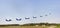 Seven planes over the aerodrome