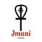 Seven principles of Kwanzaa - Day 7 -  Imani - Faith. Traditional symbols of Kwanzaa meaning - African American heritage holiday