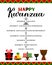 The Seven Principles of Kwanzaa sign. African American Holidays. Vector template for typography poster, banner, greeting