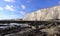 Seven sisters cliffs,coastal landscape in England