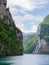 Seven Sisters waterfalls in Geiranger fjord, Norway