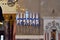 Seven St. Andrew`s flags in Naval Cathedral