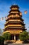 Seven storey stupa in Giac Lam pagoda, Ho Chi Minh City Saigon, Vietnam