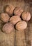 Seven walnuts