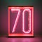 Seventeen 70: Neon Letter Box Lighting With Surrealistic Free-flowing Style