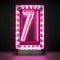 Seventeen 70 Neon Sign: Modern Business Icon With Dramatic Lighting
