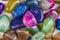 Several Beautiful and Colorful Crystal Stones