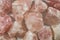 Several Chunks of Beautiful Rose Quartz