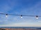 Several light bulbs to illuminate the observation deck.