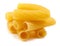 Several pasta are isolated on a white background