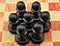 Several pawns black