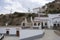 Several restored cave houses near Guadix, Andalusia, Spain