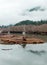 Several sail boats in British Columbia, docked for winter