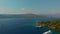 Several Sailing yachts, a delightful seascape drone photo.