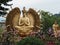 Several statues near the ten thousand buddhas monastery