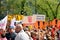 Several thousand teachers, as well as parents and students supporting them, protested, the 16th day of teachers protest. The main