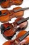 Several used fiddles