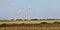 Several windmills