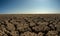 Severe drought desert