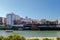 Sevilla. City embankment along the Guadalquivir.