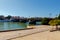 Sevilla. City embankment along the Guadalquivir.