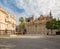 Sevilla, view of the marketplace historical architecture