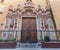Seville - The baroque portal of church Iglesia los Terceros by franciscan Manuel Ramos (1690-1697).