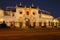 Seville bullring at night