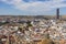 Seville from the bullring till the Seville tower