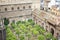 Seville Cathedral courtyard