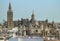 Seville cathedral and La Giralda tower in Seville. Spain