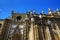 Seville Cathedral, old architecture, Spain