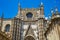 Seville cathedral Saint Christopher door Sevilla