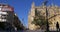 Seville day light main street near cathedral 4k spain