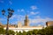 Seville Giralda tower of Sevilla Andalusia Spain