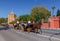 Seville. Horse ride around the city.